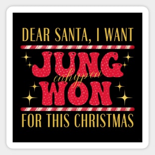 I Want Jungwon For This Christmas ENHYPEN Magnet